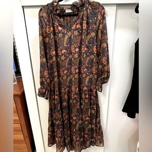 Sheet Print Dress